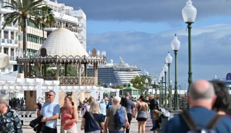 Arrecife roza los 400.000 cruceristas en los primeros cuatro meses del año