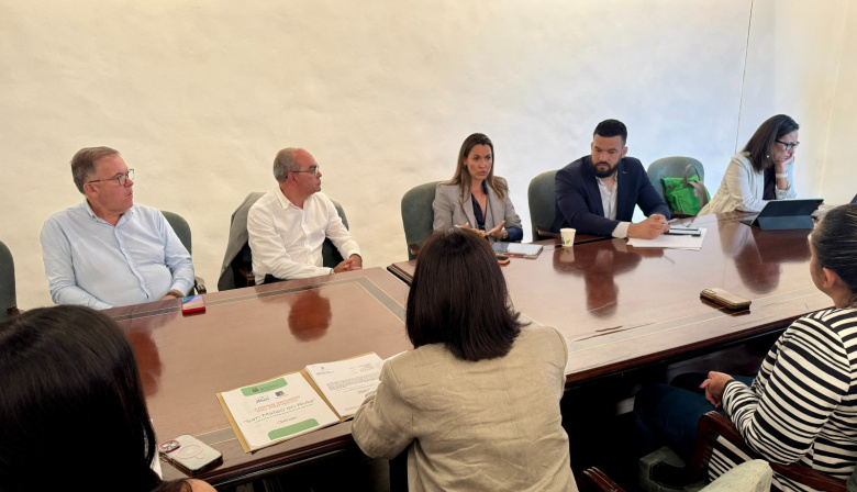 El Ejecutivo y el Cabildo de La Palma avanzan con ayuntamientos y el sector en un modelo de transporte a demanda