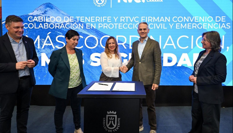 Cabildo de Tenerife y Televisión Canaria refuerzan su coordinación ante emergencias y riesgos meteorológicos