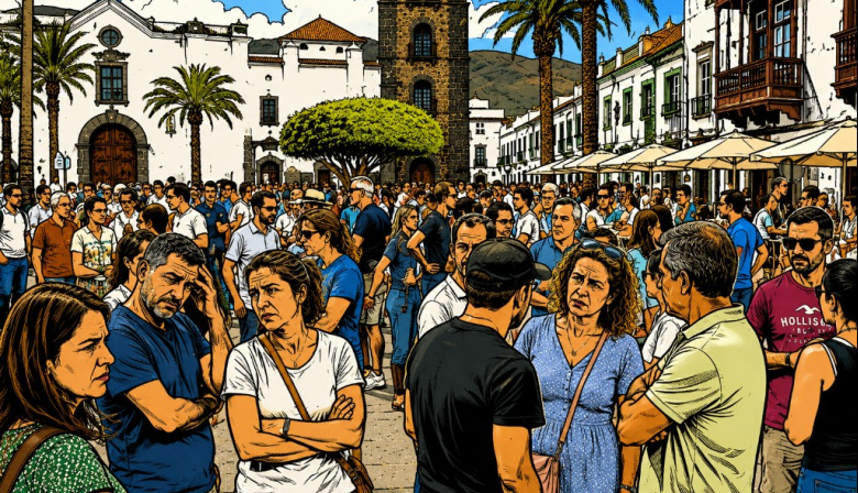 Los ciudadanos de Canarias se preguntan cuándo se va el Papa