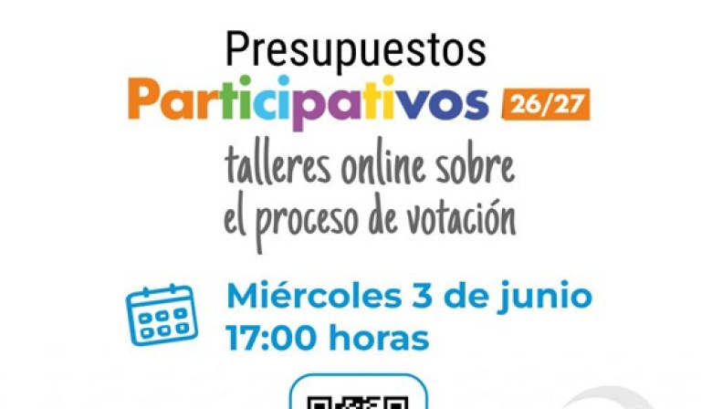 Santa Cruz organiza un taller online sobre cómo votar en los Presupuestos Participativos