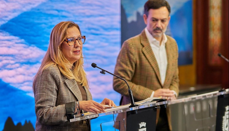 Dávila ve compatible reforma del Heliodoro y 'Tenerife Arena' y garantiza apoyo inversor para La Laguna Tenerife