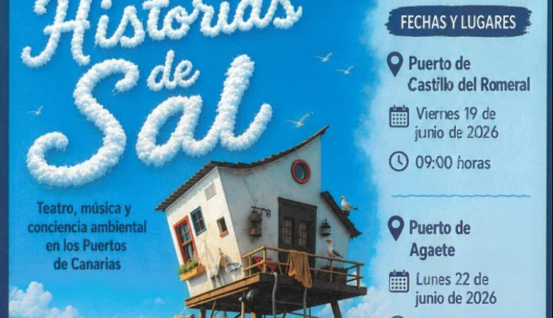 El Ayuntamiento de Arucas promueve la asistencia al espectáculo “Historias de Sal”
