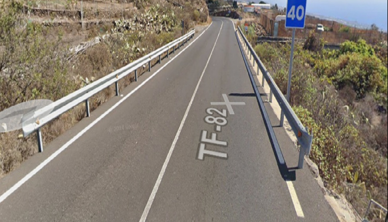 El Cabildo de Tenerife rehabilita y mejora el firme de la TF-82 a su paso por el municipio de El Tanque