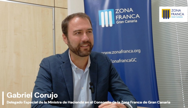 Gabriel Corujo: "La Zona Franca de Gran Canaria es un pedazo de Europa con alma latinoamericana y vocación africana"