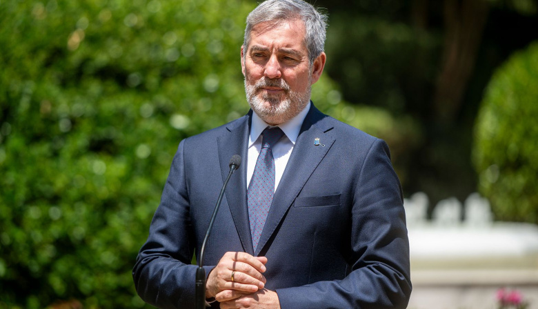Clavijo expresa "dolor y tristeza" por los terremotos en Venezuela y está en contacto con entidades canarias