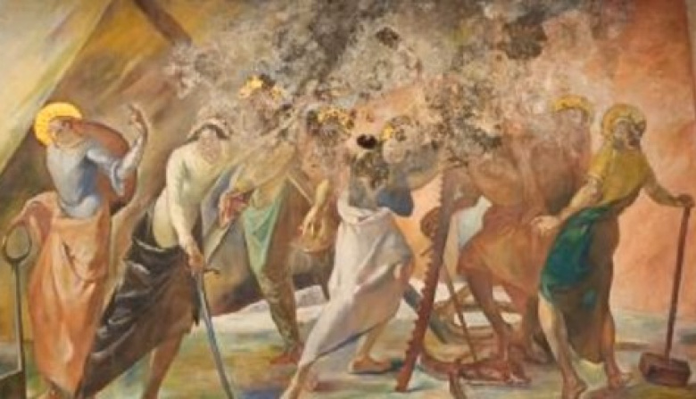 El Cabildo de Gran Canaria recuerda que el Ayuntamiento es el único responsable legal de la conservación de los murales de Jesús Arencibia en el Pueblo Canario
