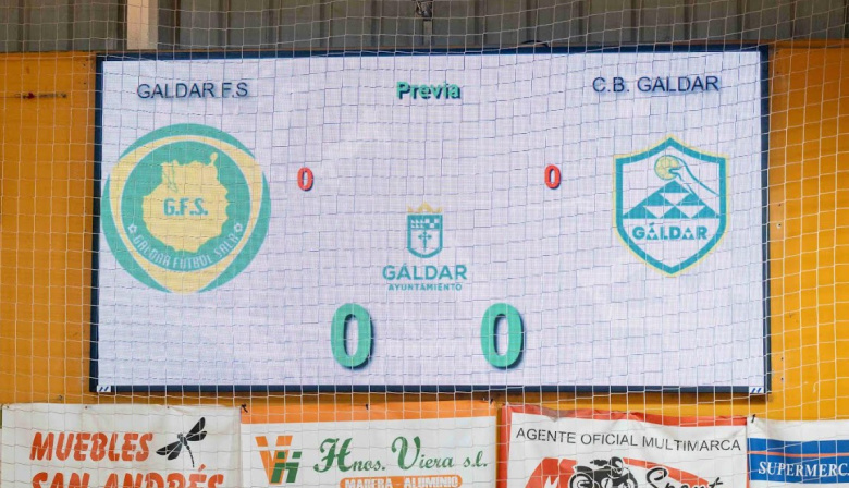 El Ayuntamiento de Gáldar dota al Polideportivo Juan Vega Mateos de un videomarcador de última generación