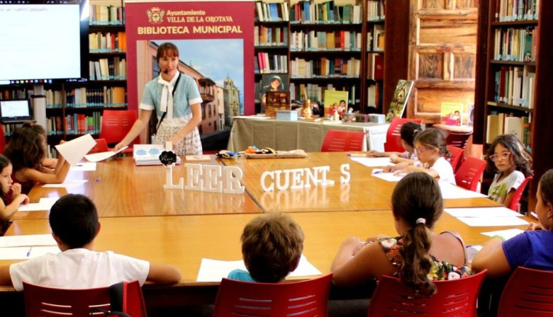 La biblioteca municipal de La Orotava acoge un taller infantil de lectura y expresión oral