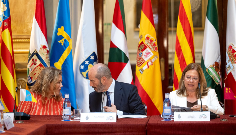 Astrid Pérez apela a la "voz de las regiones" para afrontar el "momento decisivo" en el que está inmerso Europa