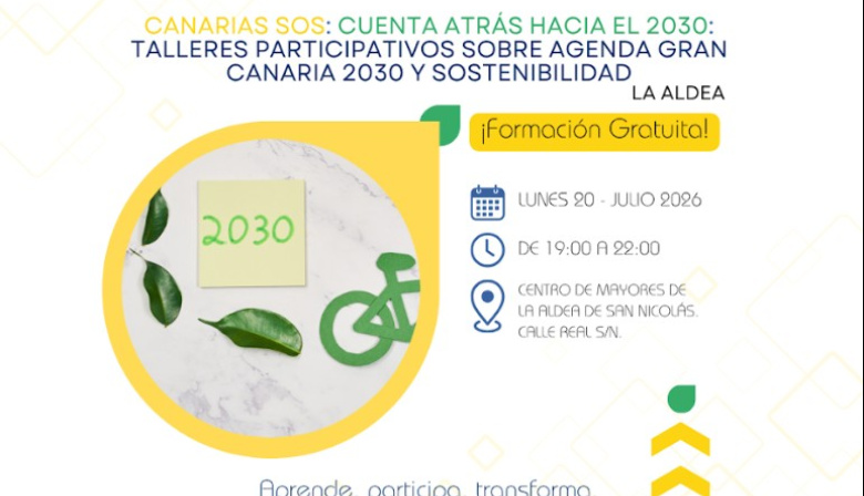 La Aldea de San Nicolás promueve la participación ciudadana con un taller sobre la Agenda Gran Canaria 2030