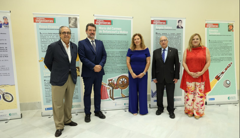 El Parlamento de Canarias acoge la exposición itinerante "Mujeres Ingenieras de Éxito" para visibilizar el talento femenino en la ingeniería