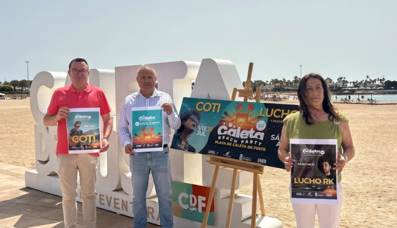 La playa de Caleta de Fuste acogerá el 31 de julio y 1 de agosto una Bech Party cargada de música, deporte y diversión