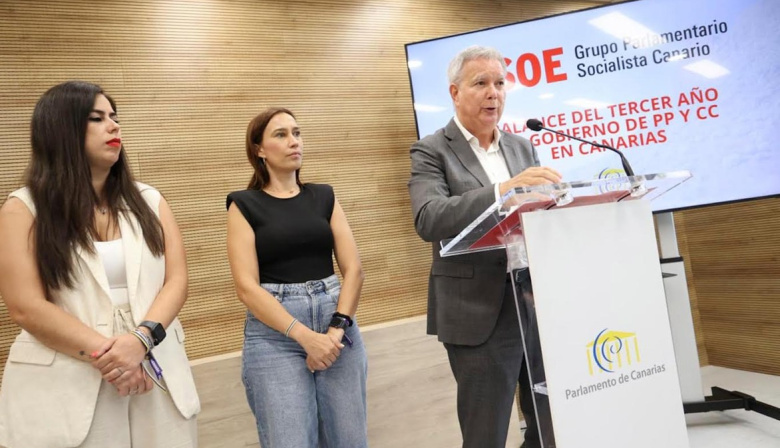 Franquis: “El Gobierno de CC y PP cierra tres años de legislatura con 3.400 millones sin ejecutar y tres años de oportunidades perdidas”