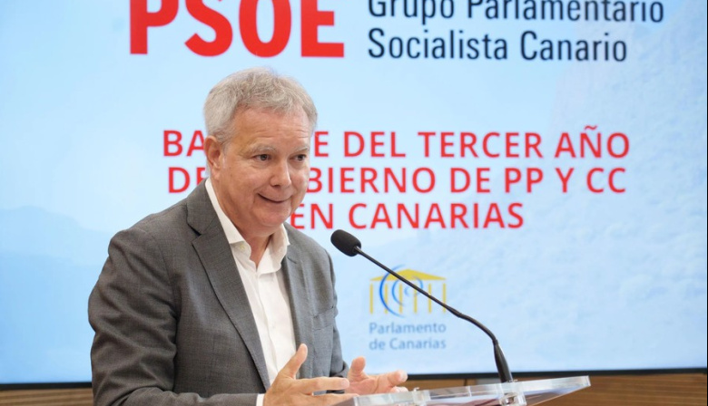 El PSOE lleva a Pleno el balance de los tres años de gestión del Gobierno canario, la tasa turística y la sobrecarga laboral del personal sanitario en Canarias