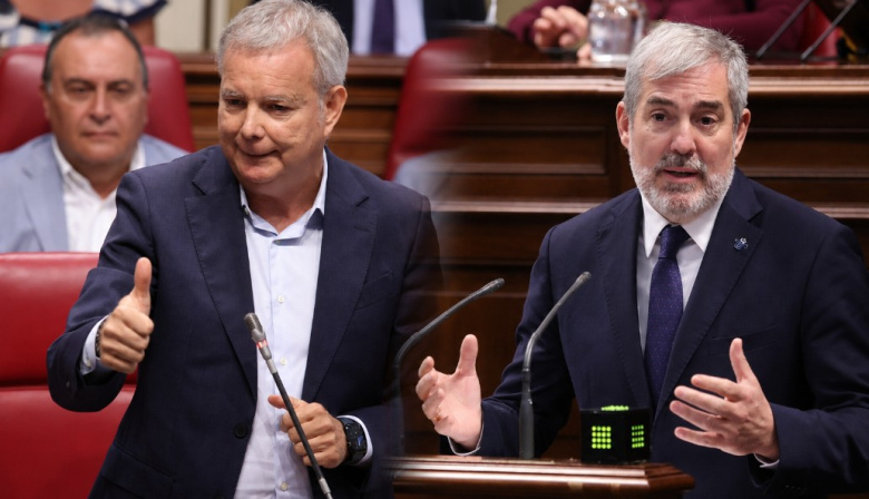 Clavijo dice que Canarias va "mejor" y el PSOE le reprocha que "ha vendido mucho y ha hecho muy poquito"