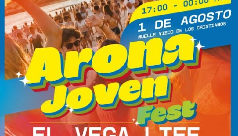 El Arona Joven Fest reunirá en Los Cristianos a El Vega Life, El Ima, OG Gara y referentes de la escena urbana tinerfeña