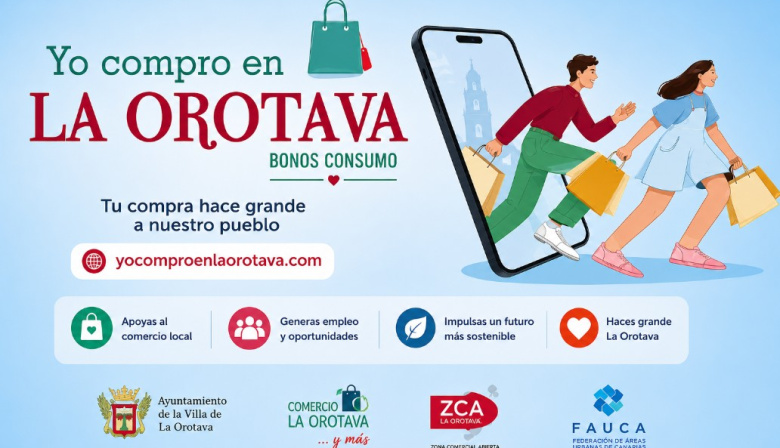 La Orotava se prepara para su primera campaña de Bonos Consumo