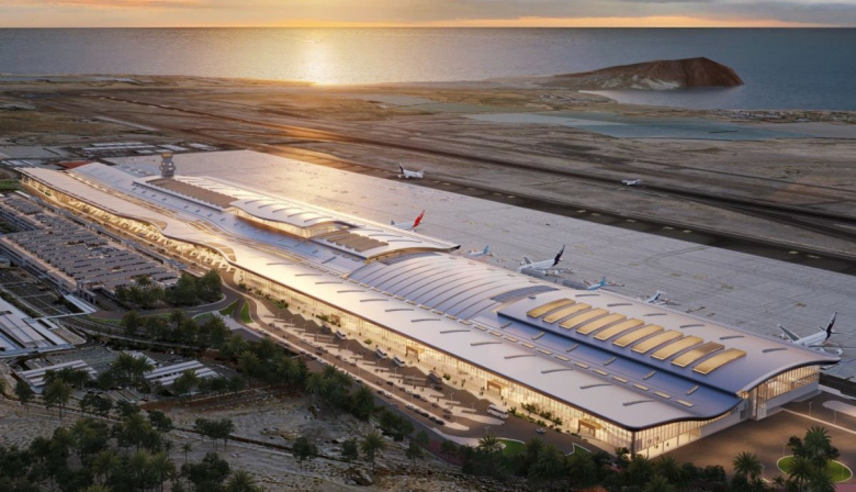 Rosa Dávila celebra el impulso de Aena para hacer realidad la transformación del Aeropuerto de Tenerife Sur en 2027