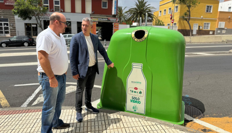 La Laguna incrementa un 3,8% la recogida de vidrio durante el primer semestre de 2026