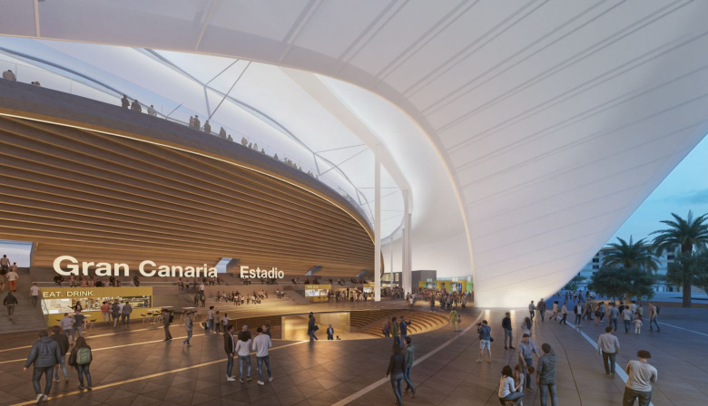 El Cabildo de Gran Canaria vuelve a publicar la licitación de la obra de ampliación y reforma del Estadio de Gran Canaria por 235 millones de euros