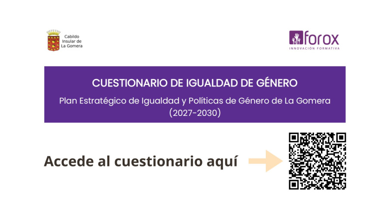 El Cabildo de La Gomera abre a la ciudadanía la elaboración del Plan Estratégico de Igualdad y Políticas de Género 2027-2030