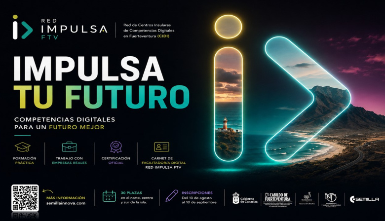 El Cabildo mantiene abierto el plazo para formar a 30 facilitadores digitales que trabajarán con empresas de Fuerteventura