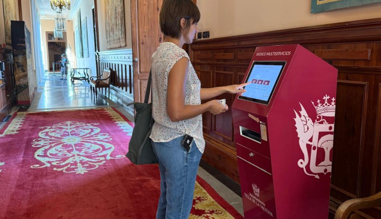 Los tótems municipales de La Orotava han expedido más de 5.500 certificados de viaje y empadronamiento en menos de un año