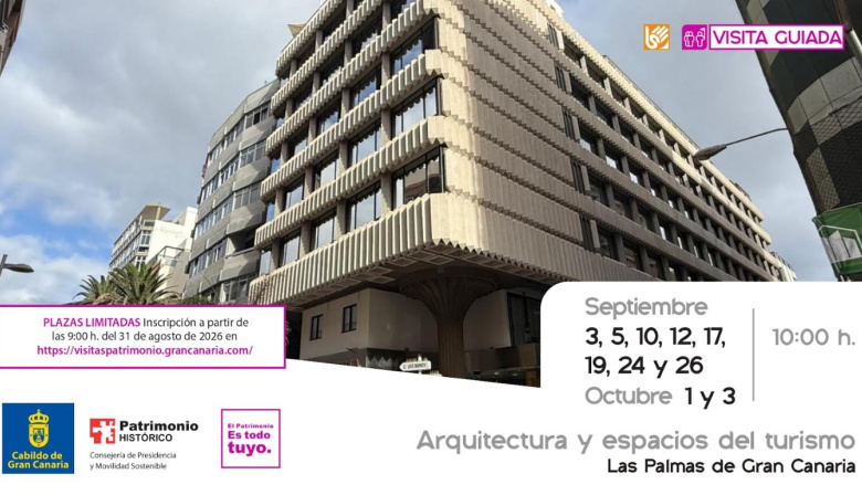 El Cabildo de Gran Canaria organiza una visita guiada para seguir la huella urbanística del turismo en el Puerto, Santa Catalina y Las Canteras