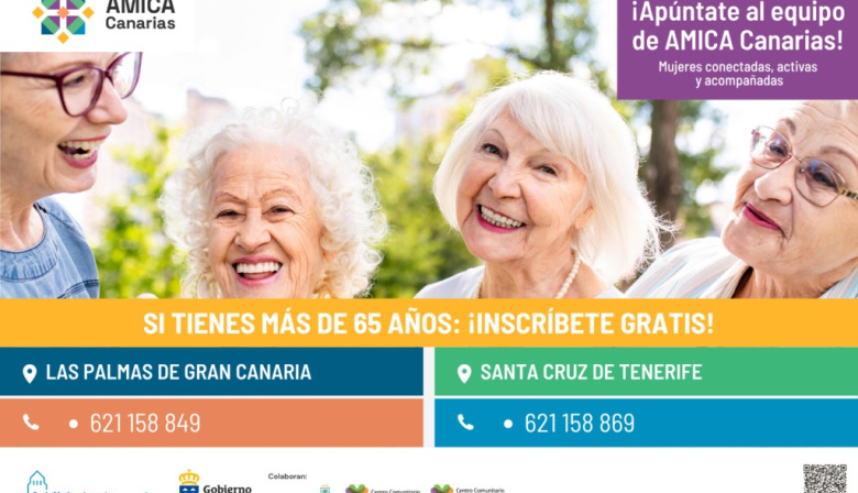 Bienestar Social impulsa AMICA para prevenir la soledad no deseada entre las mujeres mayores de 65 años