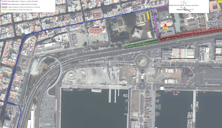 Obras Públicas establece desvíos provisionales por las obras de soterramiento de Belén María