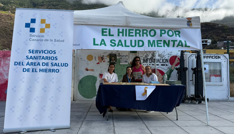 La Gerencia del Área de Salud de El Hierro promueve la campaña ‘El Hierro por la Salud Mental’