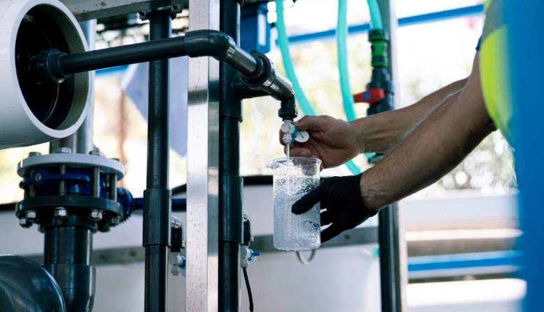 La Laguna avanza en sostenibilidad al reutilizar el 100% del agua regenerada producida en la EDAR de Punta del Hidalgo