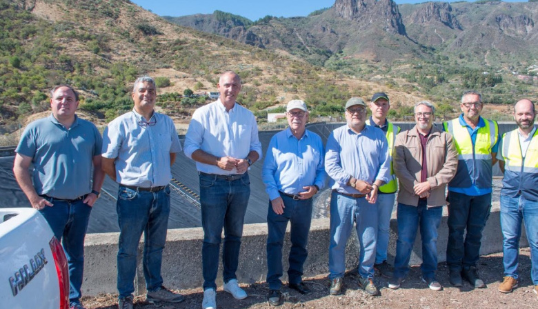 El Cabildo de Gran Canaria finaliza la reparación de la Balsa de Era de Mota de Valsequillo tras los daños ocasionados por la borrasca Therese
