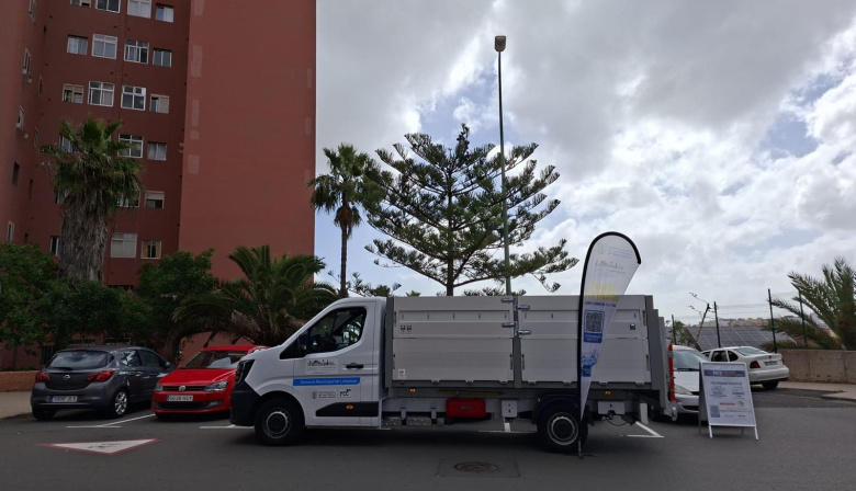 Los Puntos de Acopio Transitorio recorrerán los cinco distritos de Las Palmas de Gran Canaria con 110 paradas durante octubre