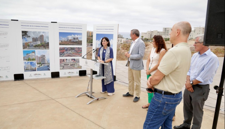 Carolina Darias anuncia la construcción de 115 nuevas viviendas públicas de alquiler asequible con fondos municipales