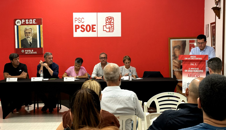 El PSOE de Arucas avanza en la planificación política y organizativa en su ejecutiva ordinaria de octubre
