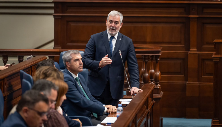 Fernando Clavijo insta al Estado a aprobar ya el cambio legislativo para limitar la compra de vivienda