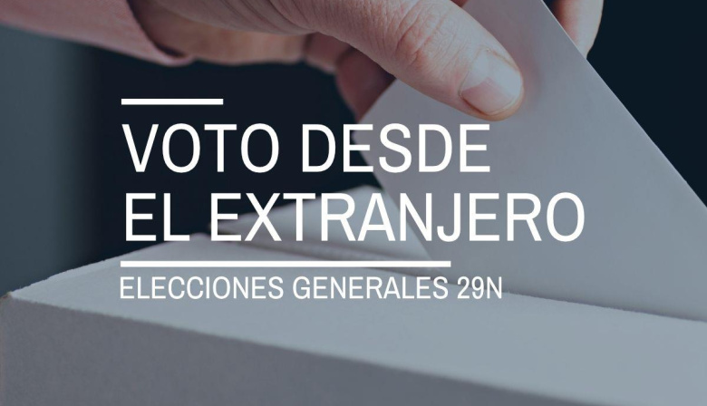 Voto si resides en el extranjero: ¿Cómo votar en las elecciones generales del 29 de noviembre?