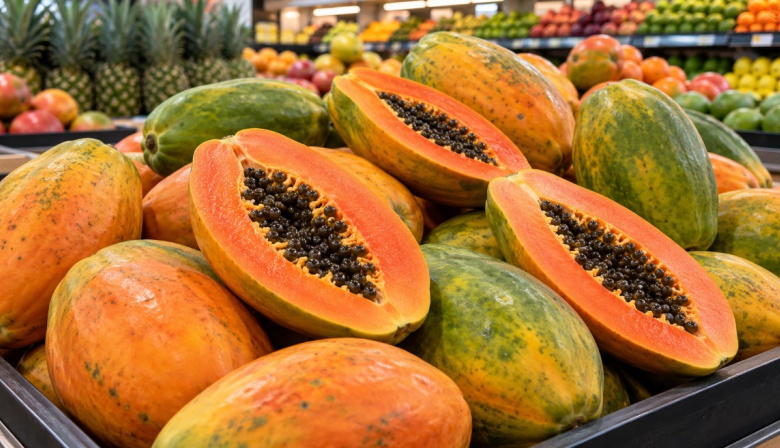 Las papayas, el producto agrícola que más ha subido su precio en origen durante el último año en Canarias