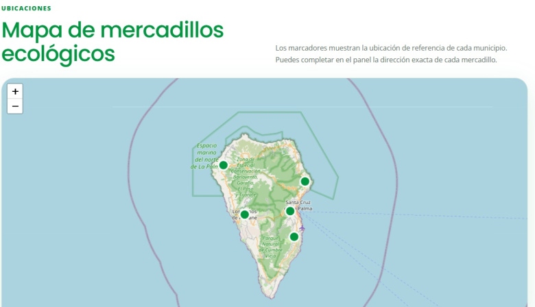 El Cabildo pone en marcha una campaña para promocionar los puestos ecológicos de los mercadillos de La Palma