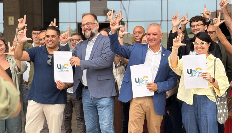 Luis Campos y Marisol Collado, cabezas de lista al Congreso de Unidad del Pueblo Canario
