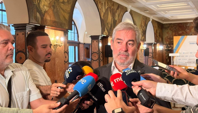 Clavijo pide evitar en Canarias la frustración juvenil por la vivienda para evitar protestas como Bilbao y Barcelona