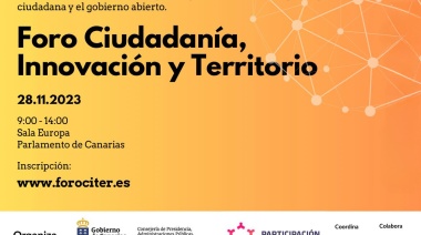 El I foro sobre ciudadanía, innovación y territorio acerca a Canarias la colaboración ciudadana efectiva