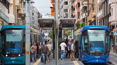 La Línea 1 del tranvía de Tenerife prestará servicio ininterrumpido durante Fin de Año y Año Nuevo