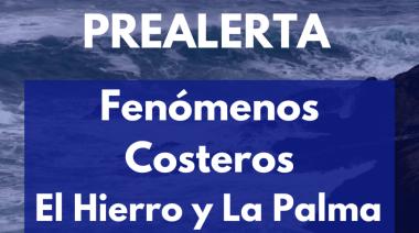 El Gobierno de Canarias declara la situación de prealerta por fenómenos costeros en El Hierro y La Palma