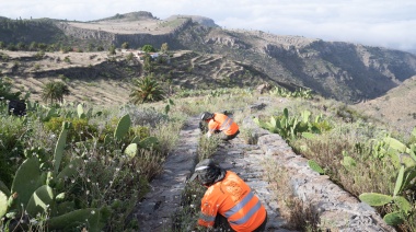 El Cabildo de La Gomera avanza en la conservación y mantenimiento de más de un centenar de senderos