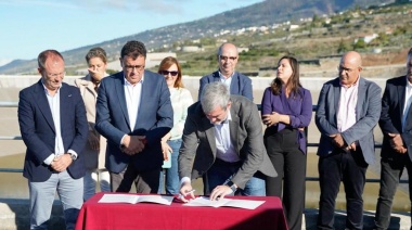 El Gobierno de Canarias finaliza la obra y entrega la gestión de la Balsa de Vicario al Cabildo de La Palma
