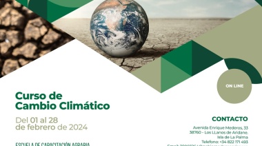 Abierto el plazo de inscripción del curso sobre cambio climático de la ECA de Los Llanos