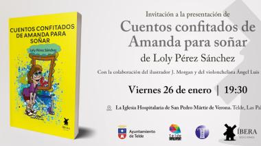 La Iglesia Hospitalaria San Pedro Mártir de Telde acoge la presentación del libro 'Los cuentos confitados de Amanda para soñar'